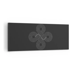 Quadro su tela - Stampe su Tela - Nello spirito celtico - 100x40 cm