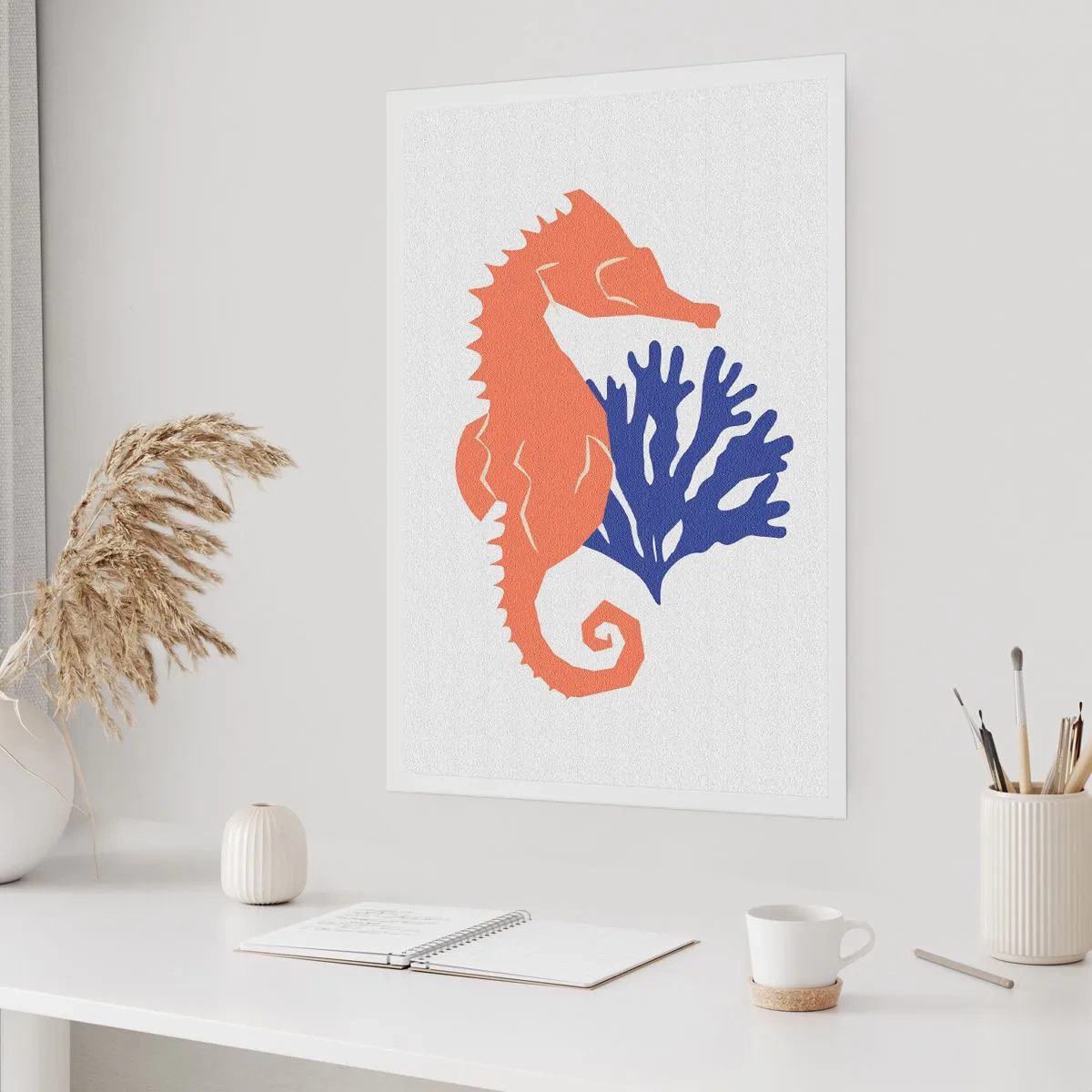 Poster - Sul prato sottomarino - 40x50 cm