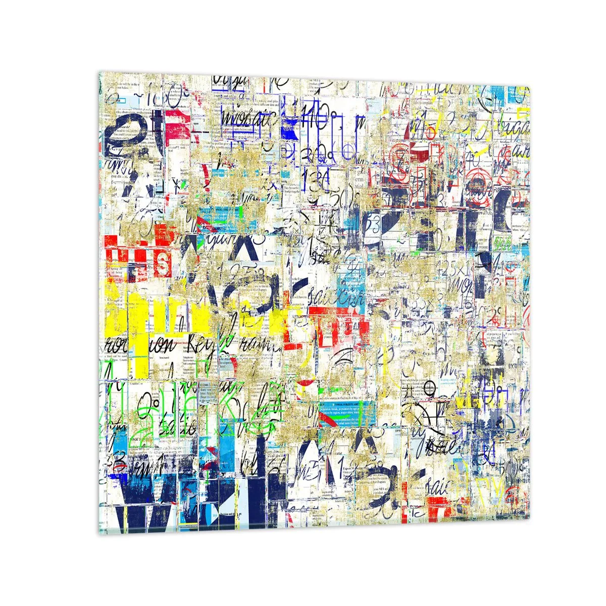 Quadro su vetro - Semplicemente bello da vedere - 40x40 cm