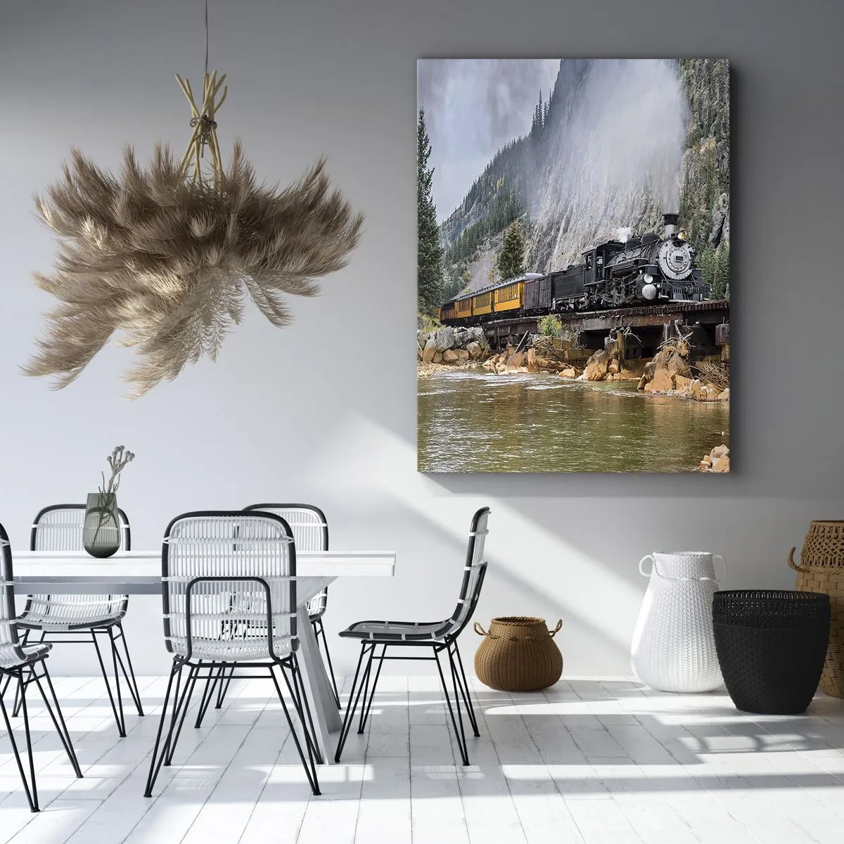 Quadro su tela - Stampe su Tela - Dove andiamo? - 65x120 cm