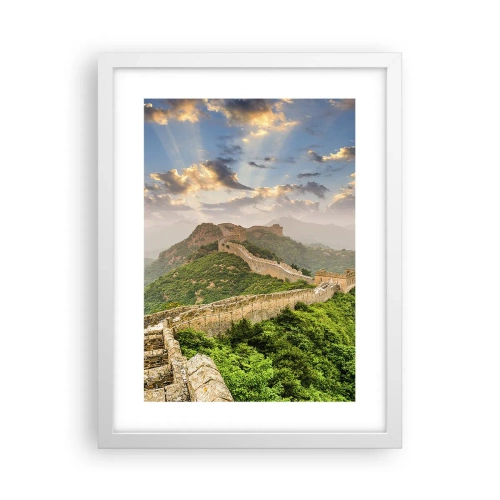 Poster in cornice bianca - La grandezza che non passa mai - 30x40 cm