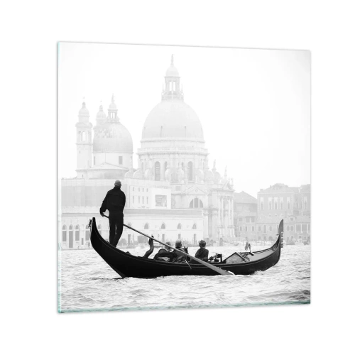 Quadro su vetro - Viaggio alla fonte della bellezza - 40x40 cm