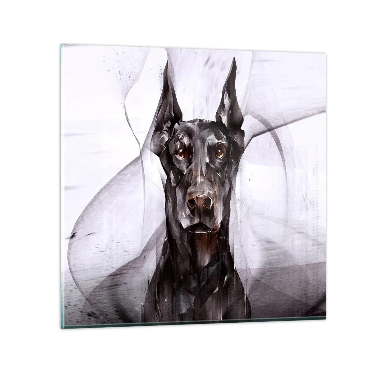 Quadro su vetro - Nobili natali - 30x30 cm