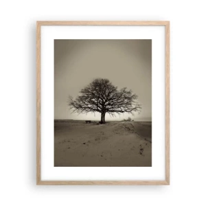 Poster in cornice rovere chiaro - Da qui all'eternità - 40x50 cm