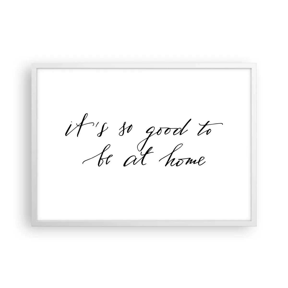 Poster in cornice bianca - Tutta la verità - 70x50 cm