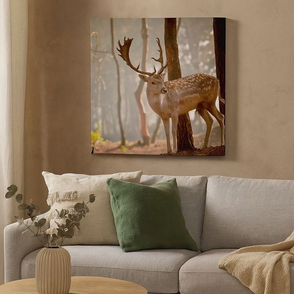 Quadro su tela - Stampe su Tela - La luce della giovinezza - 30x30 cm