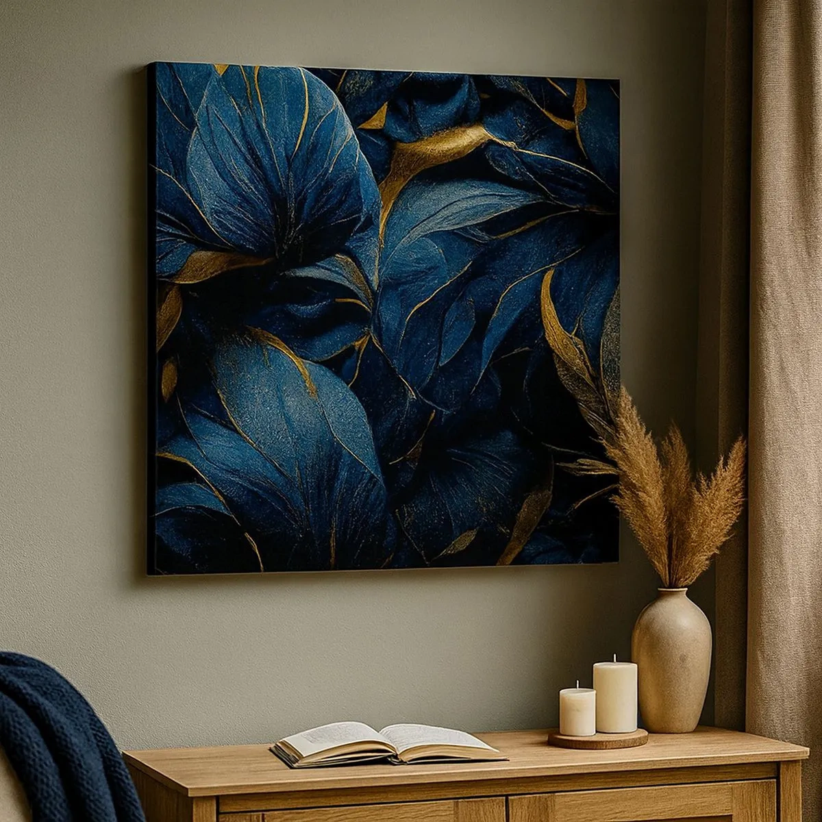 Quadro su tela - Stampe su Tela - Foderati d'oro - 30x30 cm