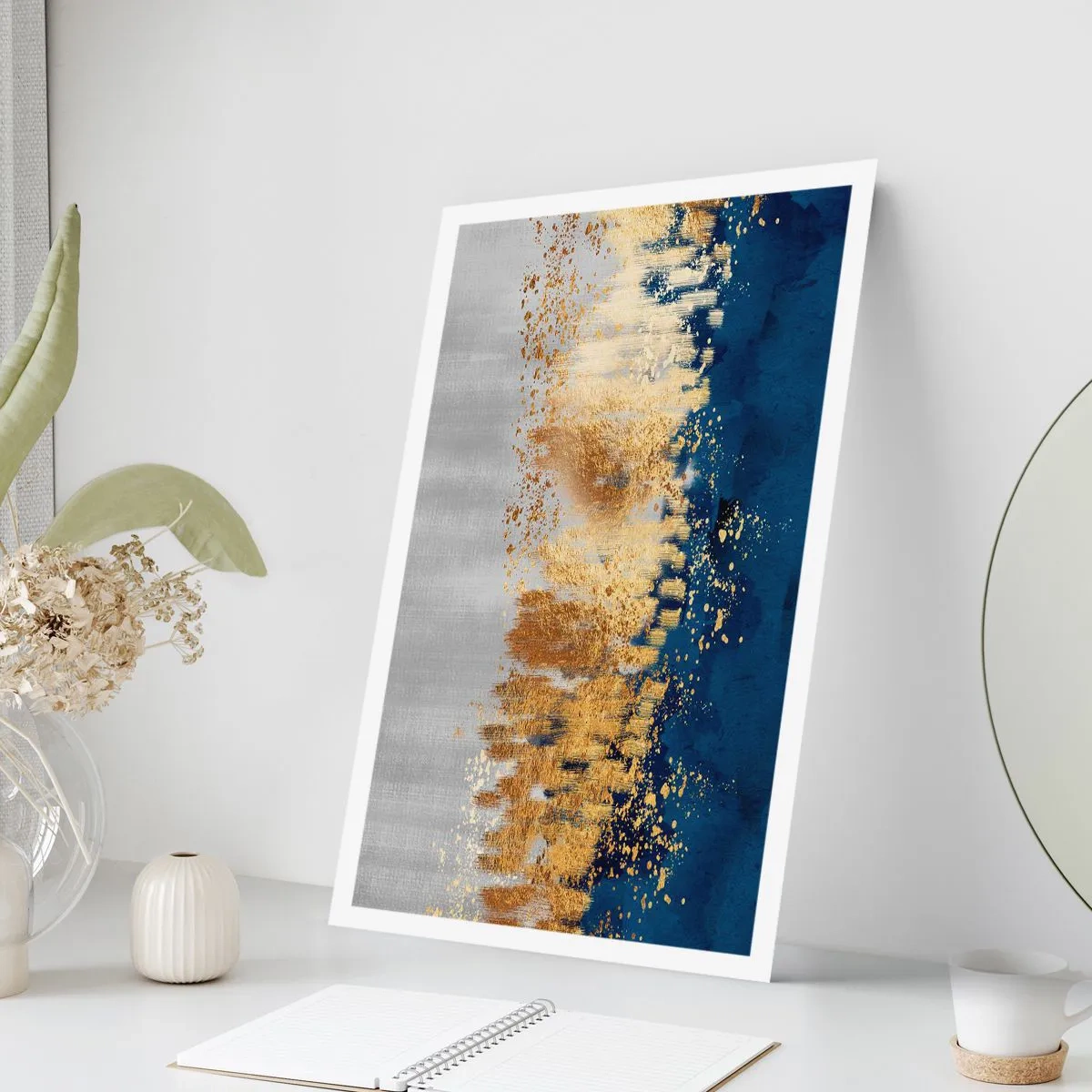 Poster - Composizione moderna con bagliore - 70x100 cm
