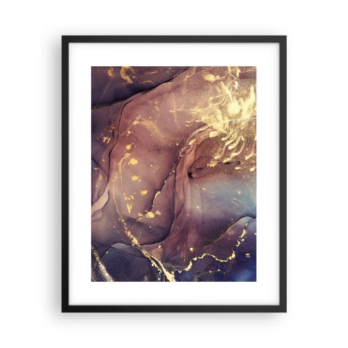 Poster in cornice nera - Materia e spirito - 40x50 cm
