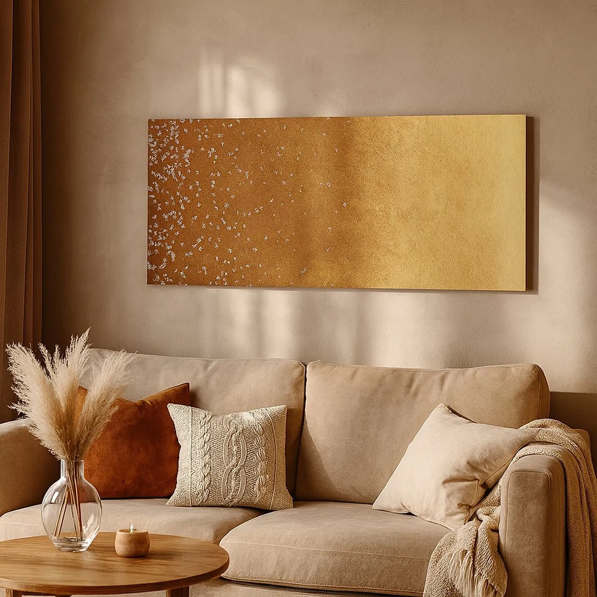 Quadro su tela - Stampe su Tela - La nascita della luce - 100x40 cm