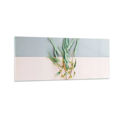 Quadro su vetro - Delicatezza pastello - 100x40 cm