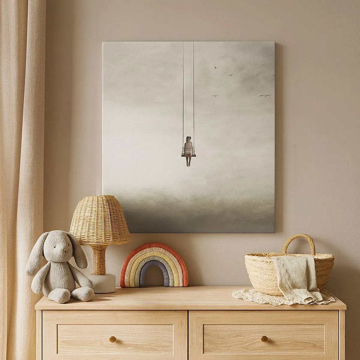 Quadro su tela - Stampe su Tela - Il bambino che è in noi - 30x30 cm