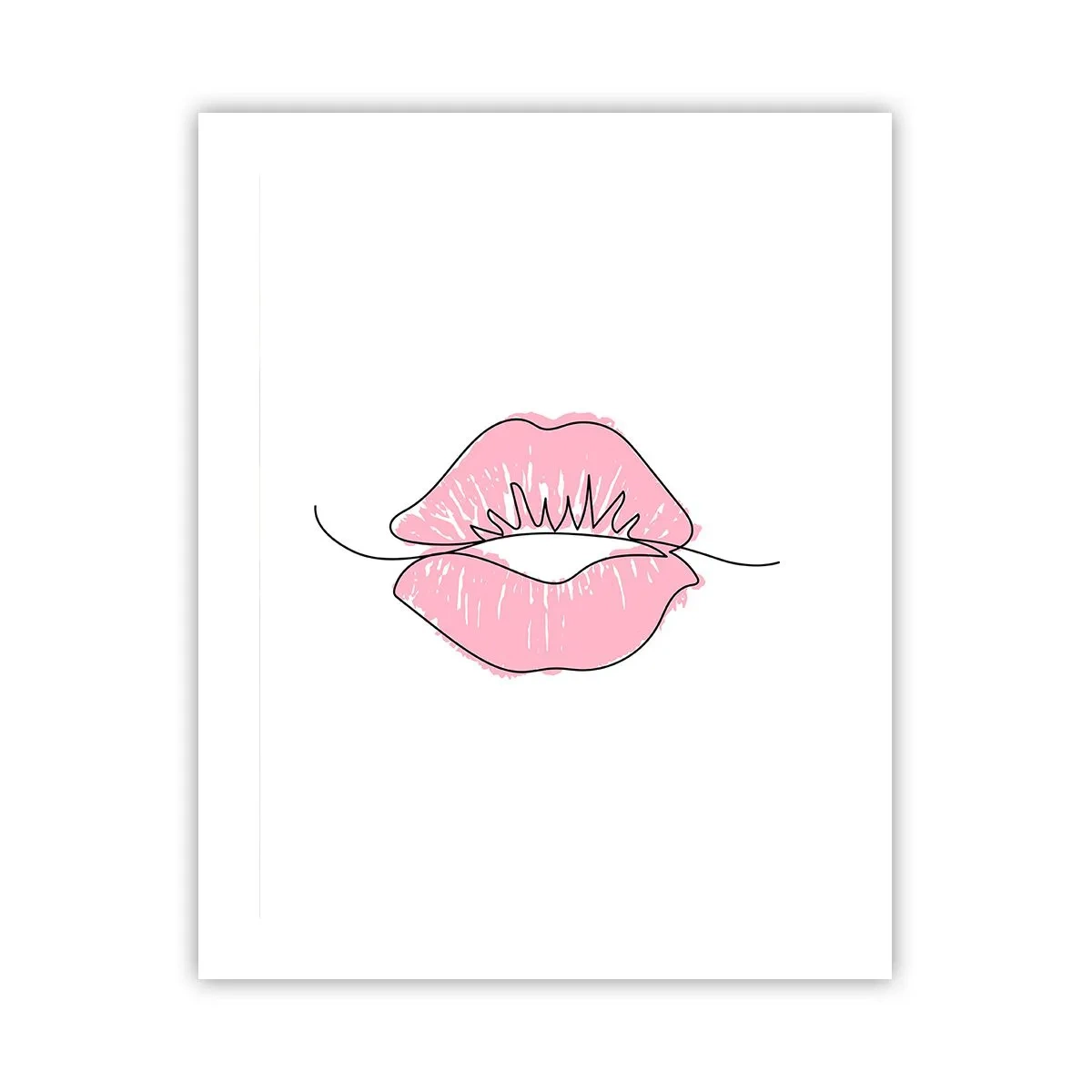 Poster - Pronti al bacio? - 40x50 cm