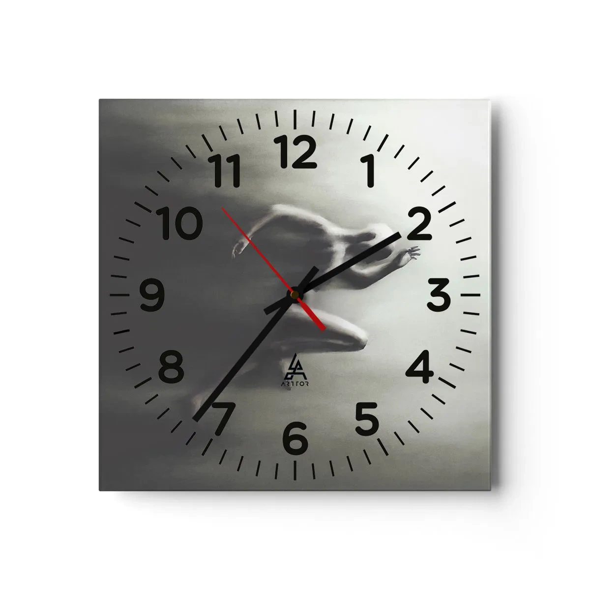 Orologio da parete - Orologio in Vetro - Inarrestabile - 30x30 cm