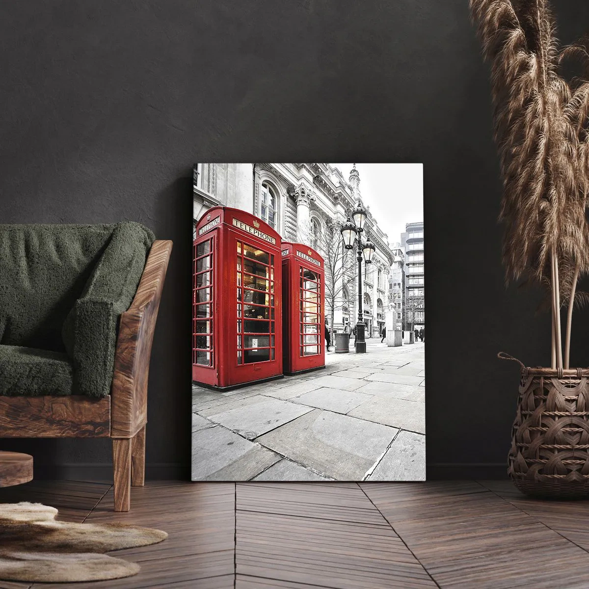 Quadro su tela - Stampe su Tela - Welcome to London - 45x80 cm