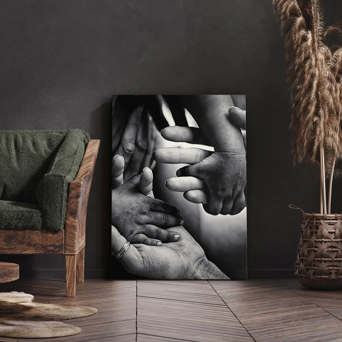 Quadro su tela - Stampe su Tela - Umanità - 45x80 cm