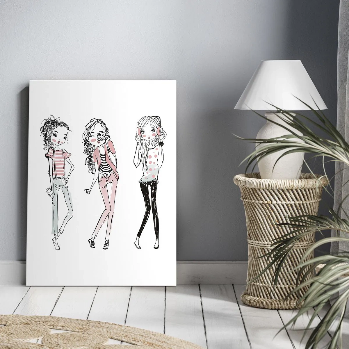 Quadro su tela - Stampe su Tela - Arriva la festa - 65x120 cm