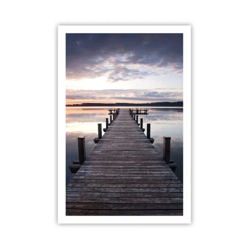 Poster - Il silenzioso confine del giorno e della notte - 61x91 cm