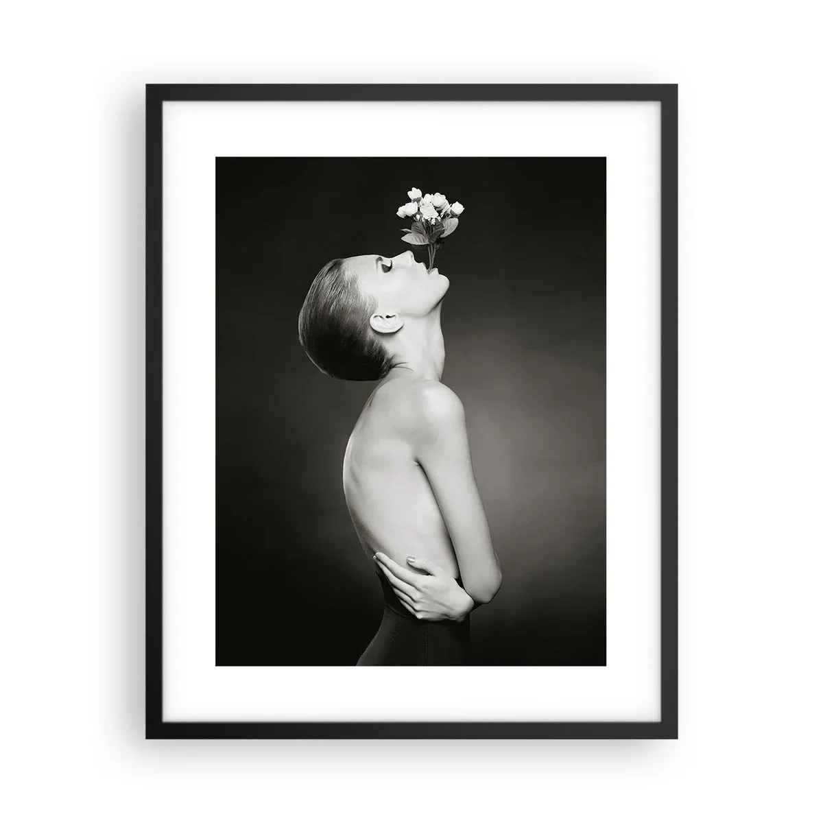 Poster in cornice nera - Eleganza eccentrica - 40x50 cm