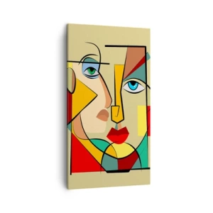 Quadro su tela - Stampe su Tela - Coppia affiatata - 45x80 cm