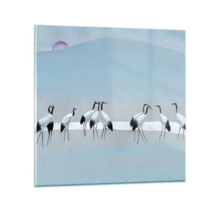 Quadro su vetro - Dopo un giorno rovente - 30x30 cm