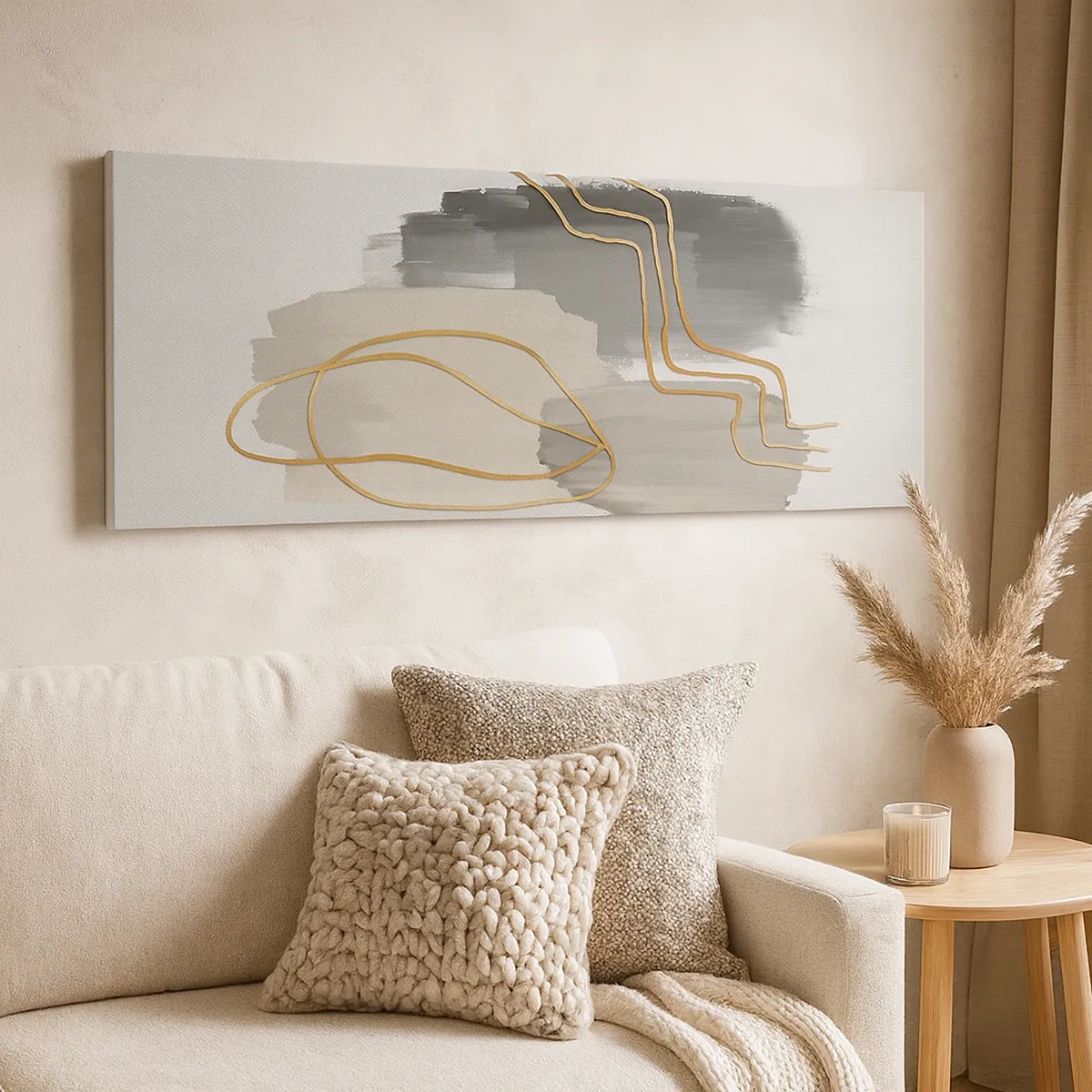 Quadro su tela - Stampe su Tela - Durata e movimento - 30x30 cm