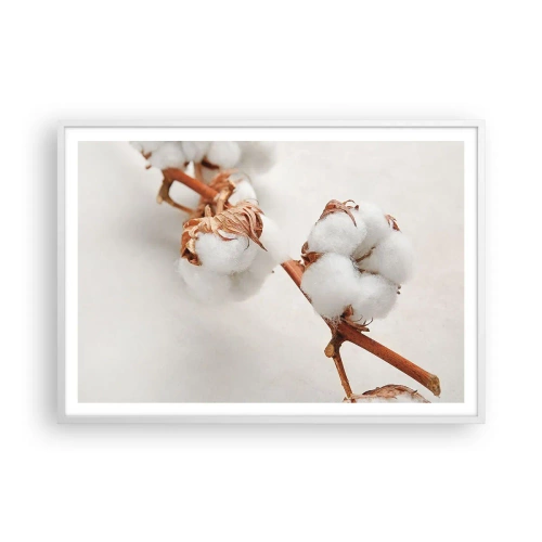 Poster in cornice bianca - Semplicemente un abbraccio - 100x70 cm