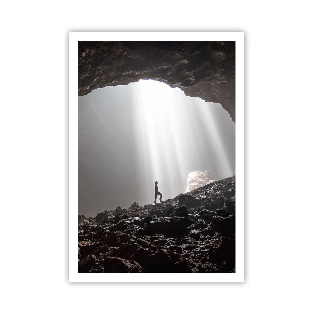 Poster - Grotta luminosa - 70x100 cm