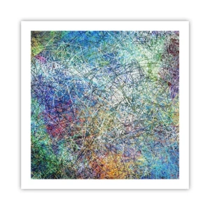 Poster - Non è cosi semplice - 60x60 cm