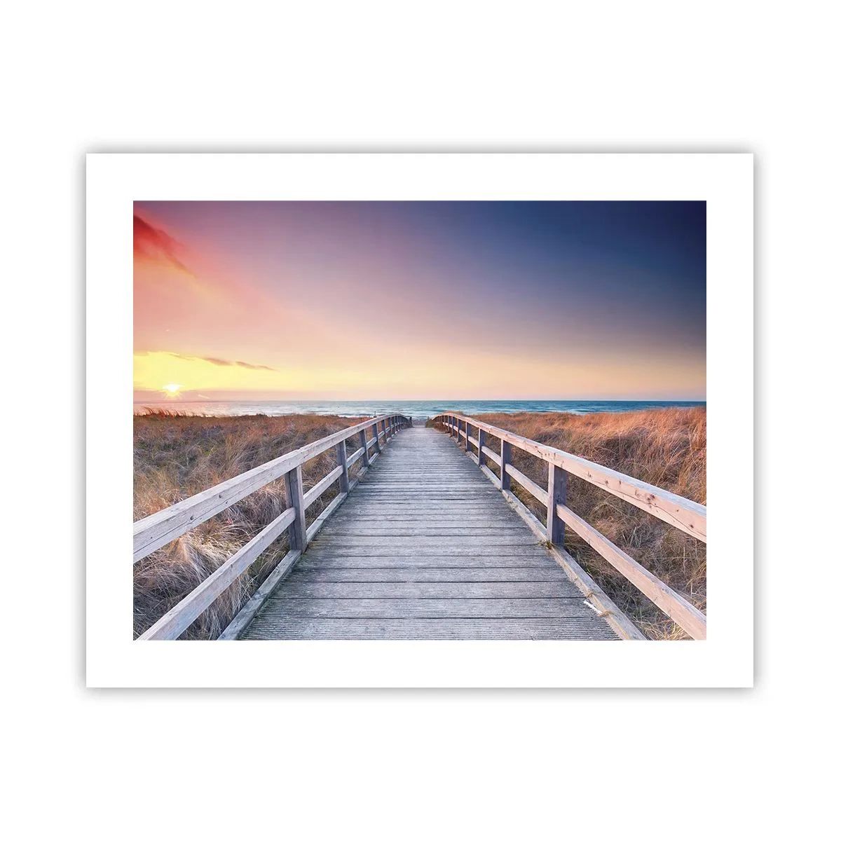Poster - Aurora serale baltica - 50x40 cm