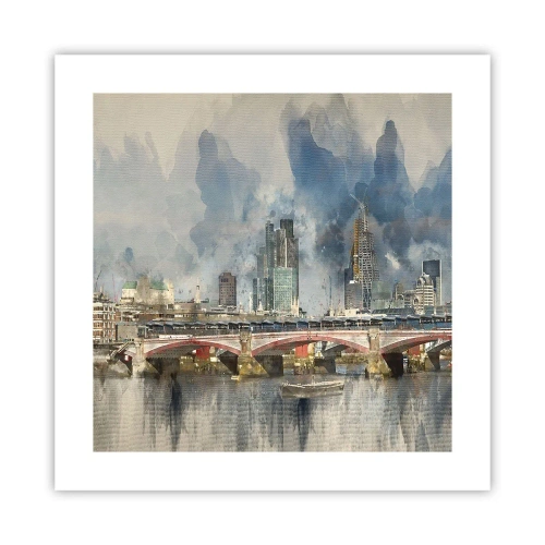 Poster - Londra in tutta la sua bellezza - 40x40 cm