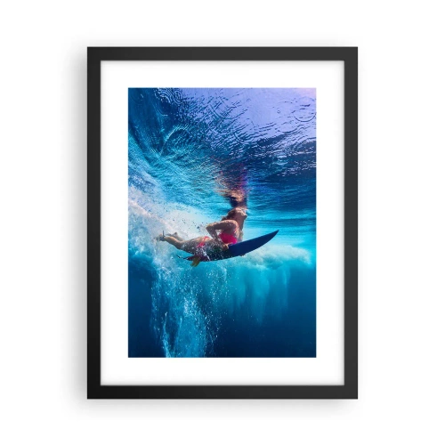 Poster in cornice nera - La profondità della gioia - 30x40 cm
