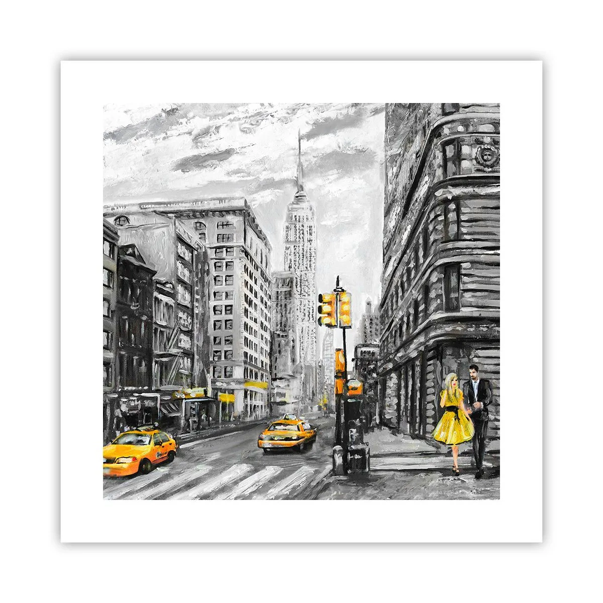 Poster - Racconto di New York - 40x40 cm