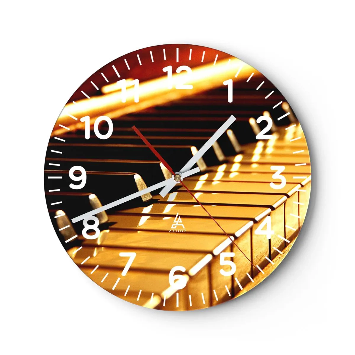 Orologio da parete - Orologio in Vetro - Possibilità illimitate - 30x30 cm