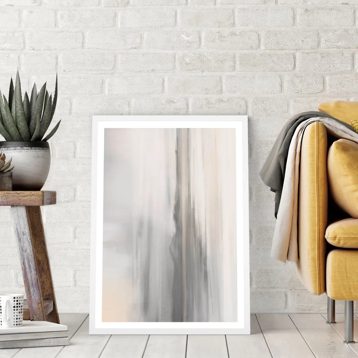 Poster in cornice bianca - Orizzonte trasognato - 30x40 cm