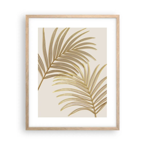 Poster in cornice rovere chiaro - Palma d'oro! - 40x50 cm