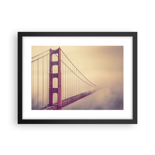 Poster in cornice nera - Tra il cielo e la terra - 40x30 cm