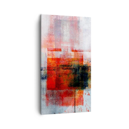 Quadro su tela - Stampe su Tela - Composizione arroventata - 45x80 cm