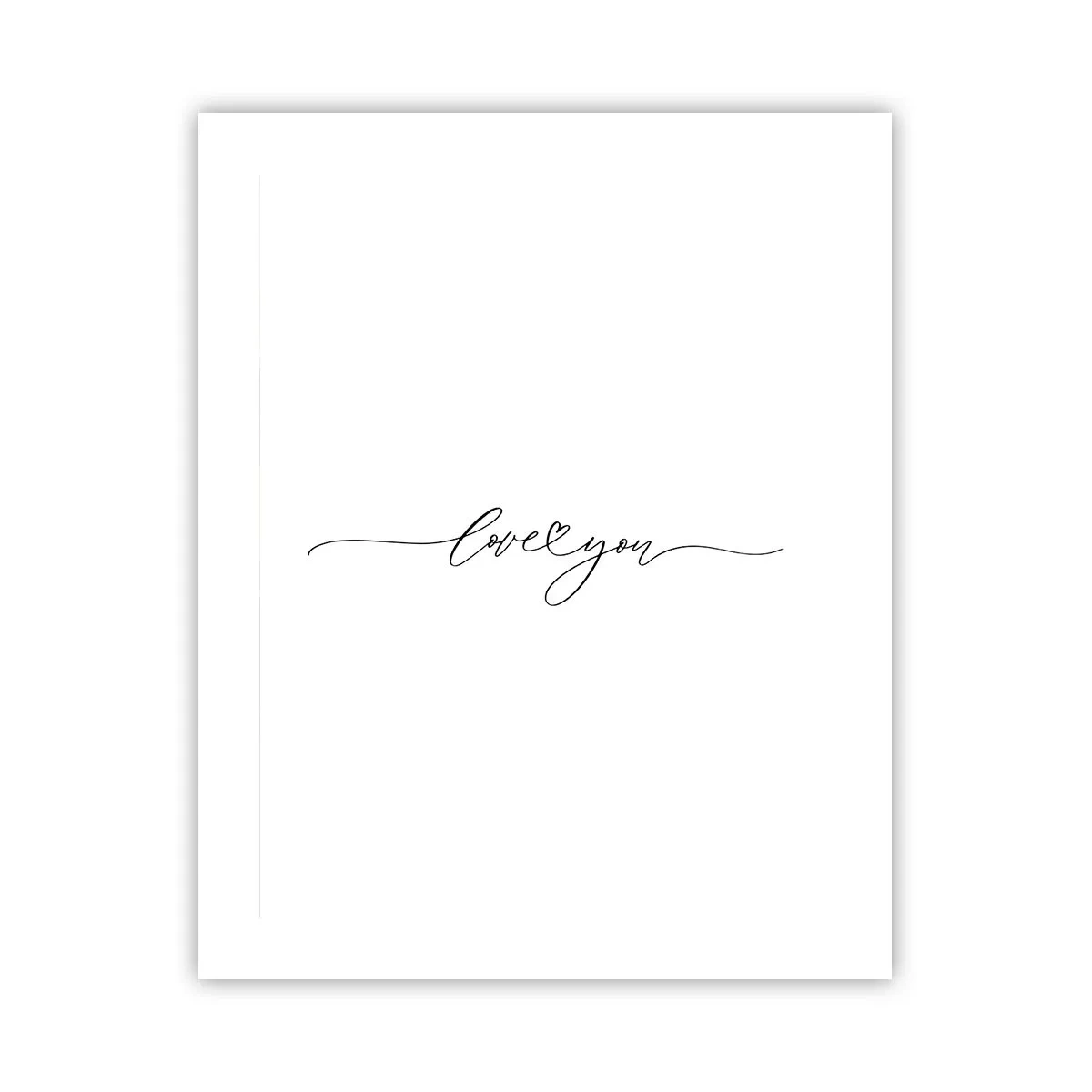 Poster - Bianco e nero - 40x50 cm