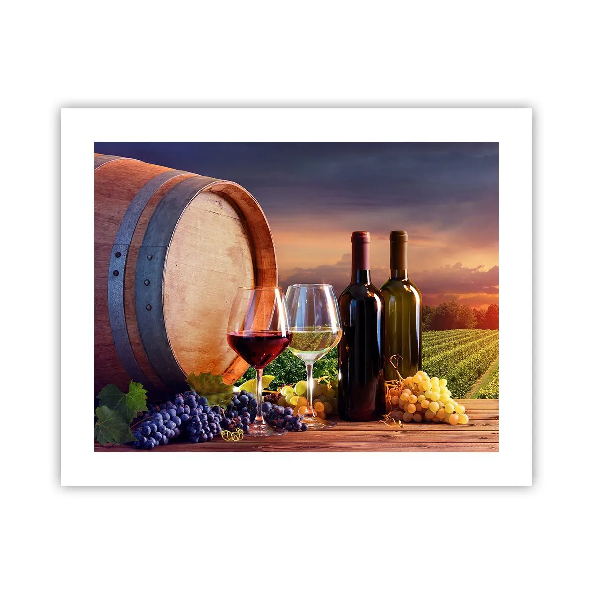 Poster - Qui la vita ha gusto - 50x40 cm