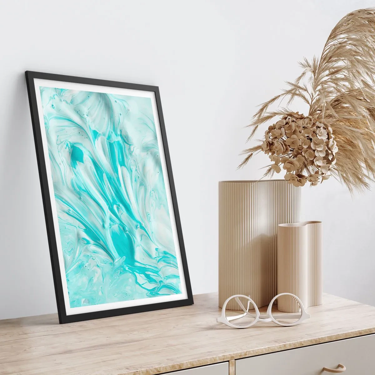 Poster in cornice nera - Insieme per sempre - 30x40 cm