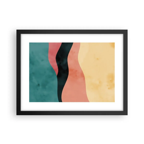 Poster in cornice nera - Difformità conforme - 40x30 cm