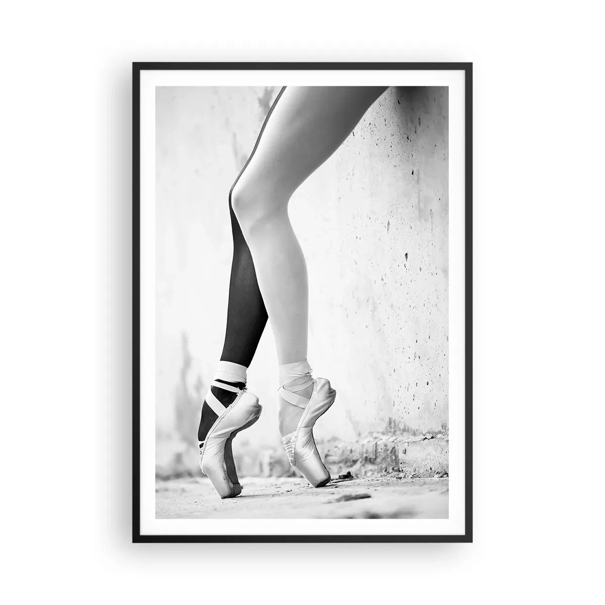 Poster in cornice nera - Ballerina, voilà! - 70x100 cm