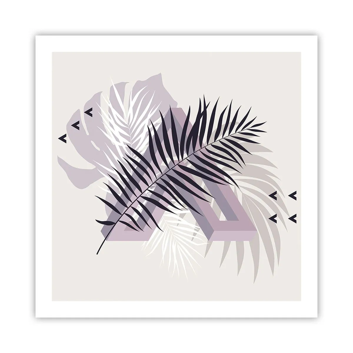 Poster - L'ombra dell'ombra - 60x60 cm