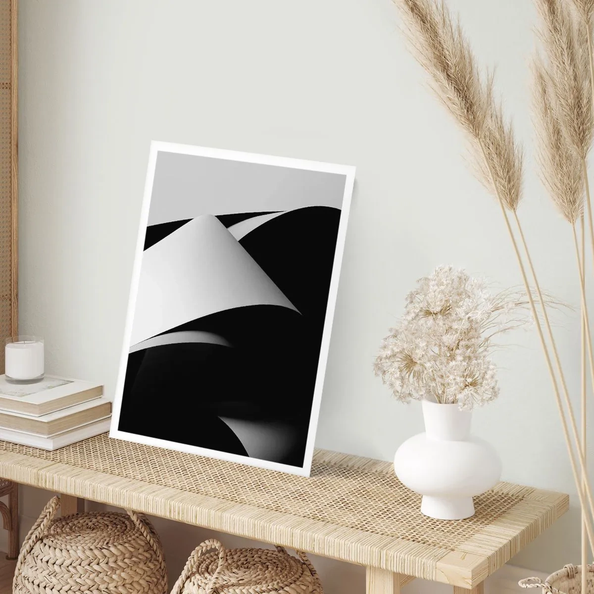 Poster - Piani di luce dalle profondità dell'ombra - 61x91 cm