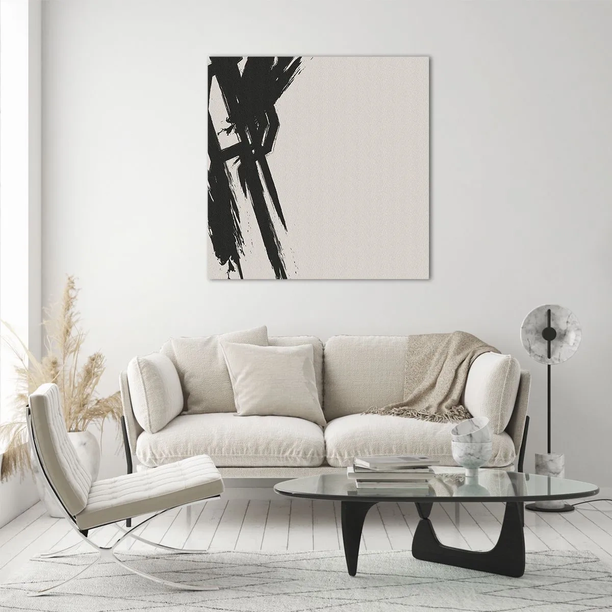 Quadro su vetro - Corsa sfrenata - 50x50 cm