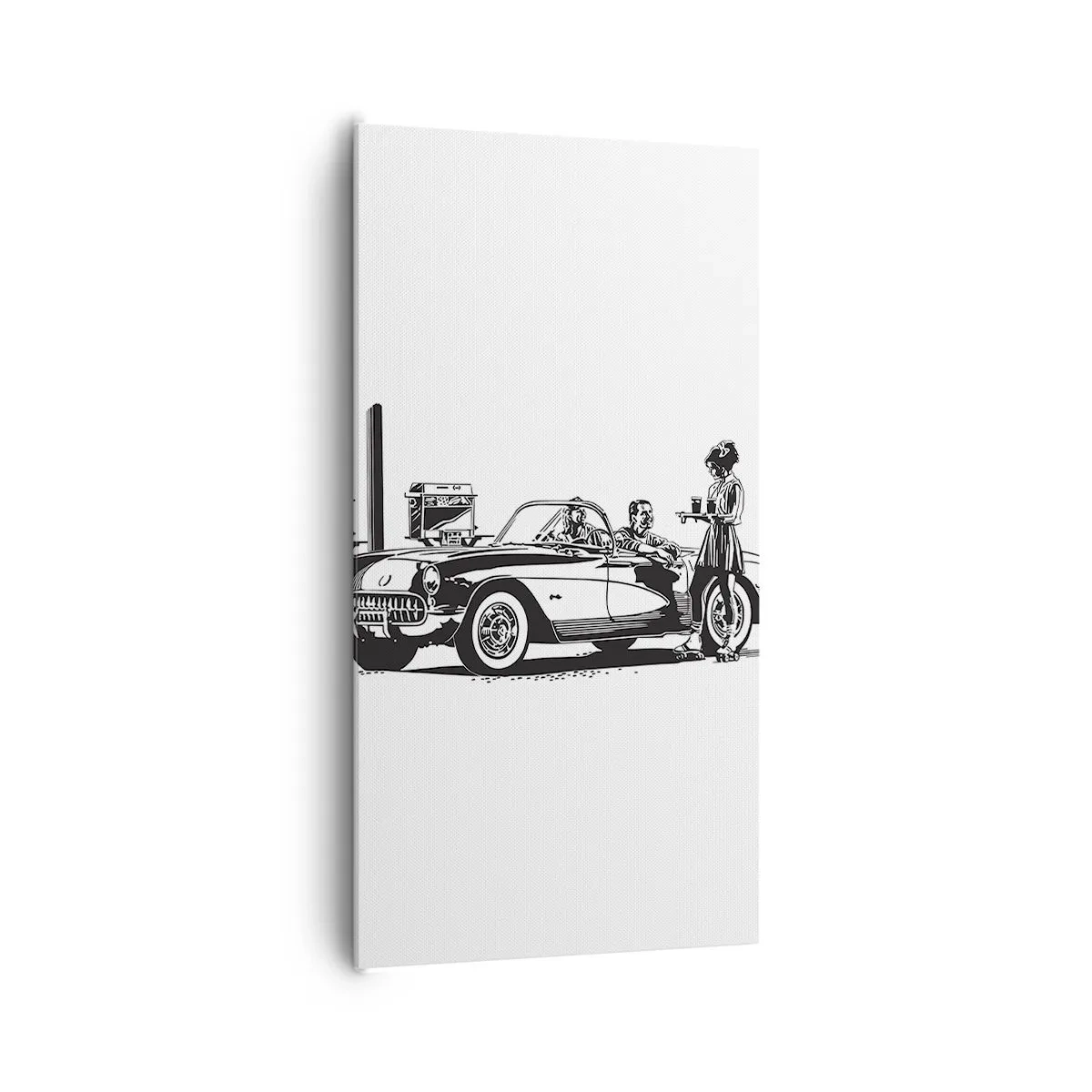 Quadro su tela - Stampe su Tela - Anni '60: l'America spensierata - 65x120 cm