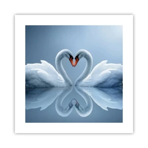 Poster - Il tempo dell'amore - 40x40 cm