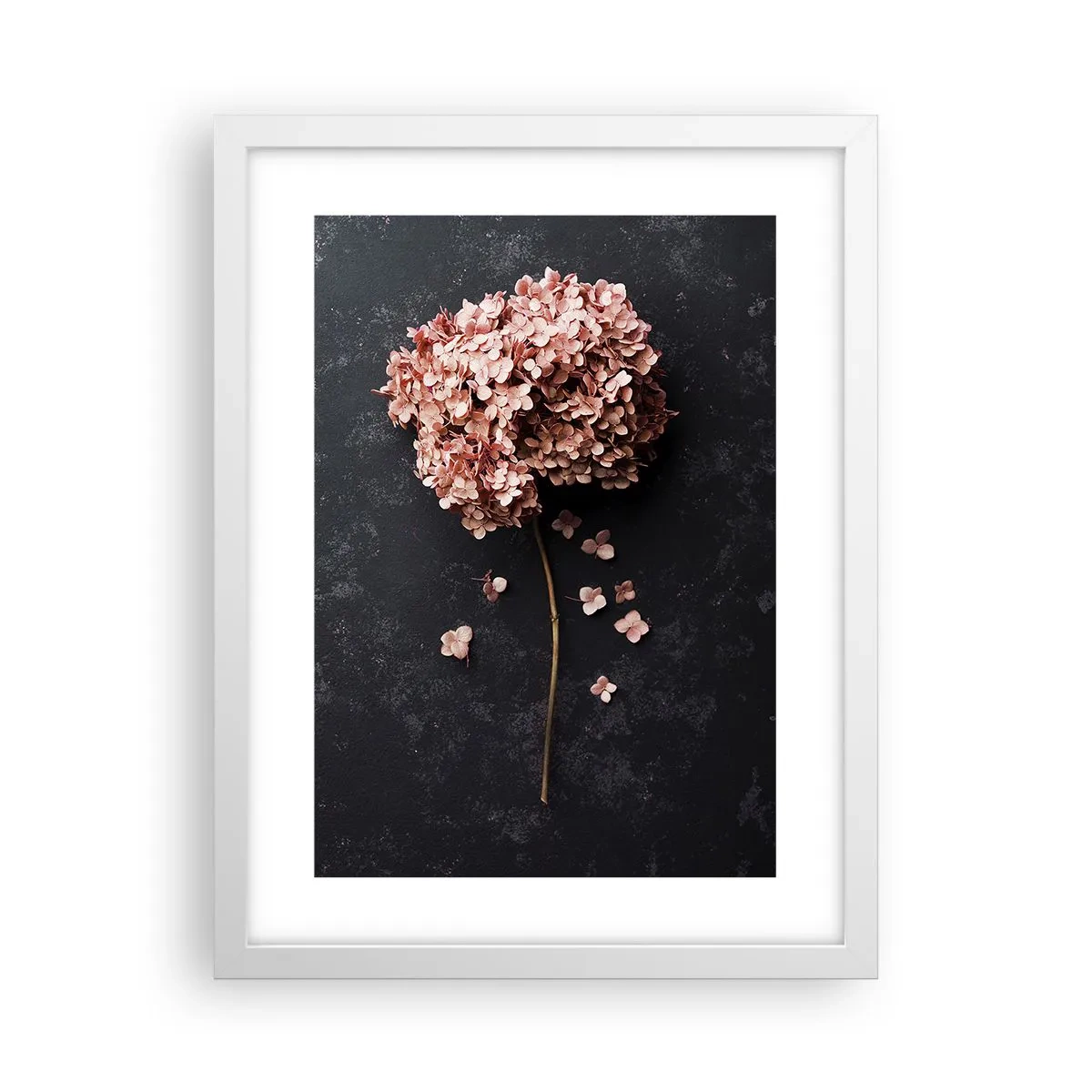 Poster in cornice bianca - Un vero segno romantico - 30x40 cm