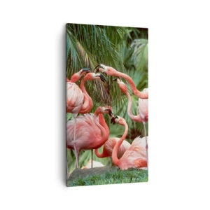 Quadro su tela - Stampe su Tela - Pettegolezzi pomeridiani - 45x80 cm